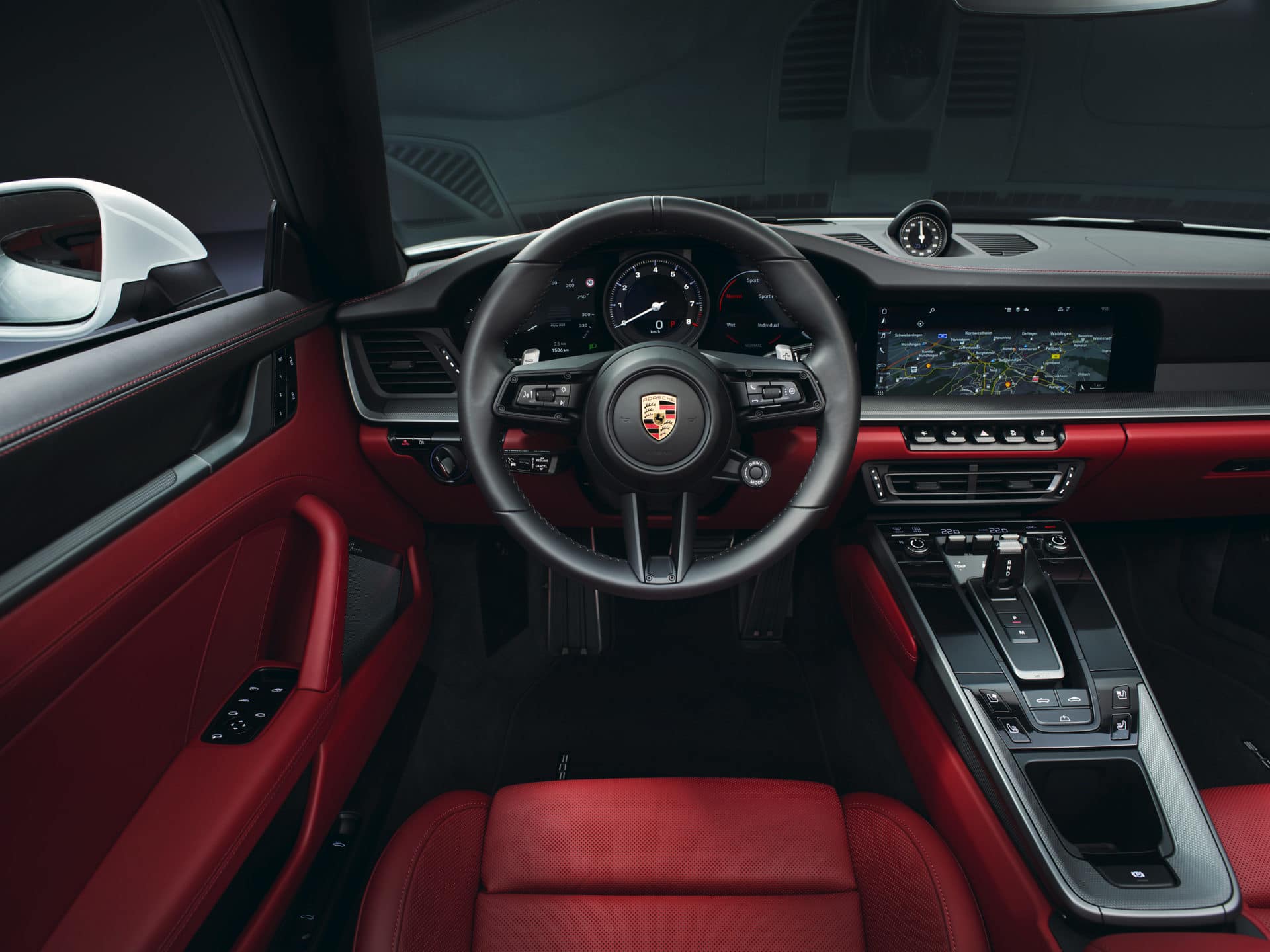911 Carrera neues Cockpitdesign © Porsche AG