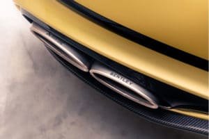 Neuer Titan-Sportauspuff von Akrapovič jetzt für die neueste Generation des Continental GT Speed und GT Speed Cabrio erhältlich